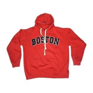 Boston 1630 Massachusetts Red Hoodie -GEM SIZE SMALL
